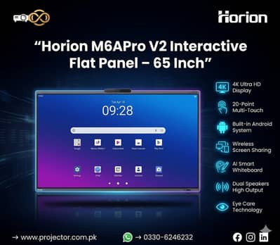 Horion m6A pro V2 interactive Flat panel for sale