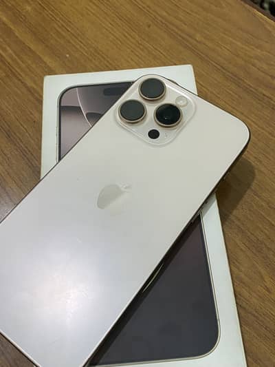 I phone 16 pro Max with box