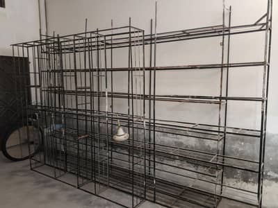 3 set of racks for shop