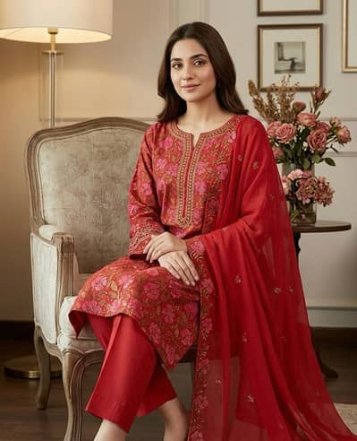 Lawn Collection 3 PiceS Dress