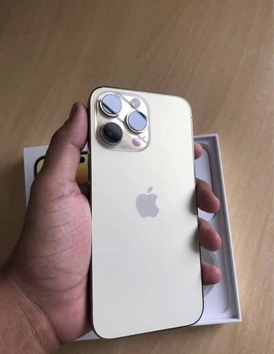 I phone 14 pro max non pta all sim working complete box sim working