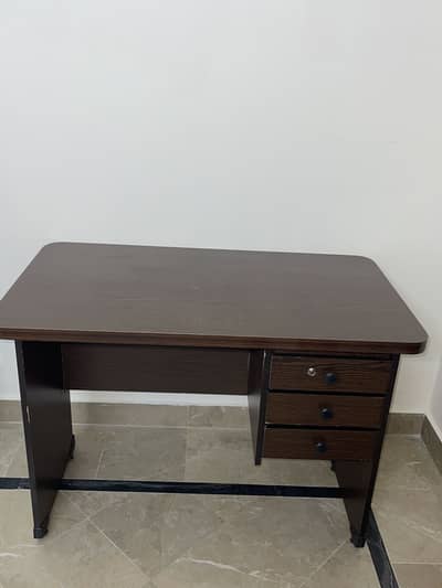 Study Table with 3 Drawers