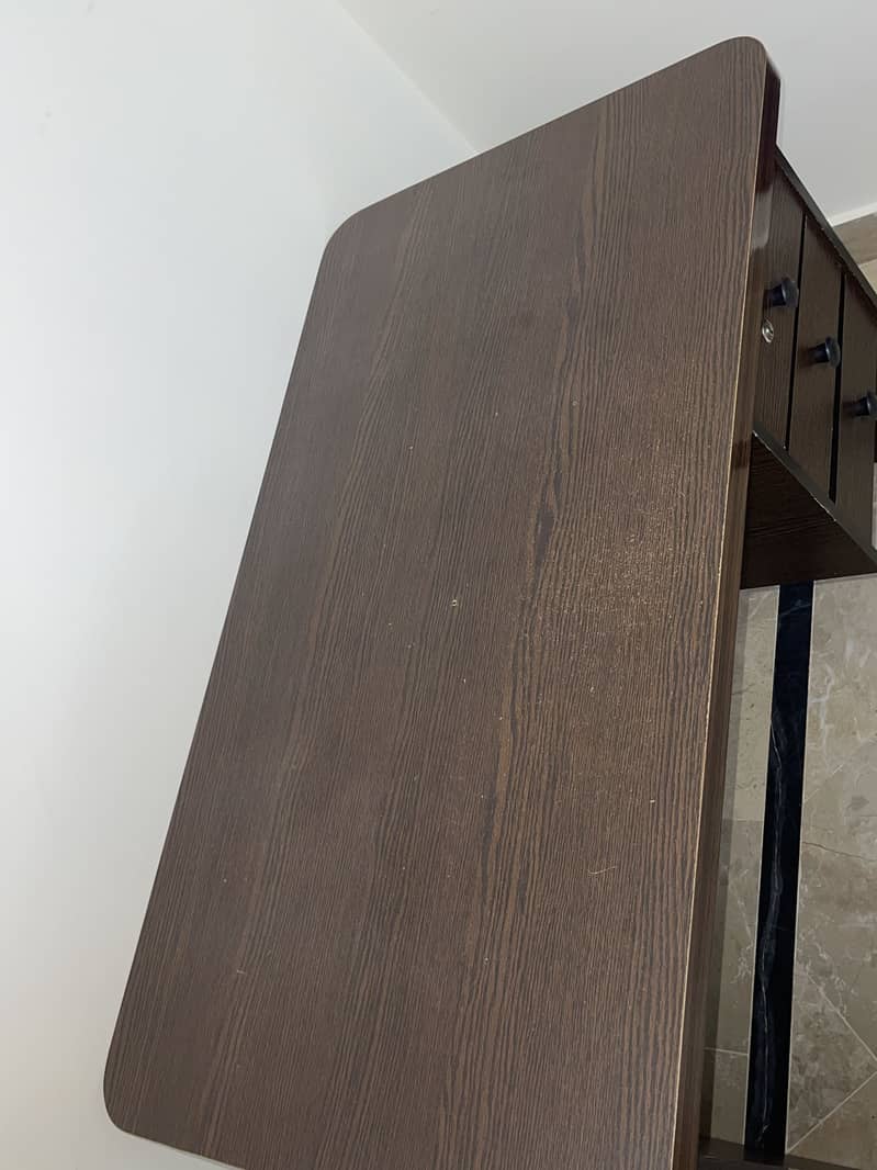 Study Table with 3 Drawers 3