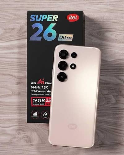 itel super s26 ultra 8+256 Full Box