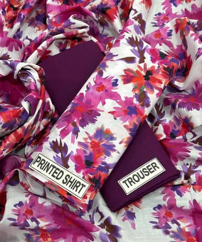 Beautiful printed shirts and trousers