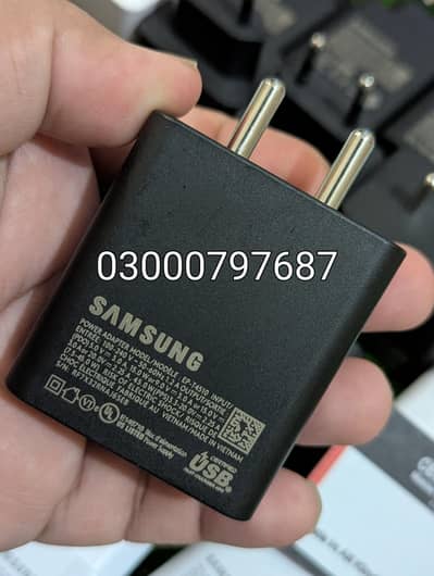 Samsung 45W Original Super Fast Charger Galaxy S26 S25 s24 S23 Ultra w