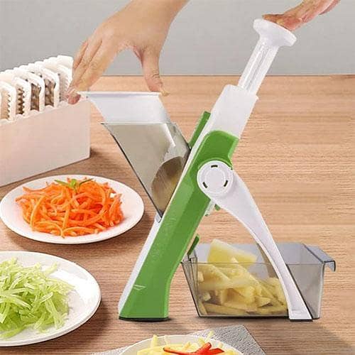 Manual Vegetable Chopper Potato Mandoline Slicer Veggie Cutter