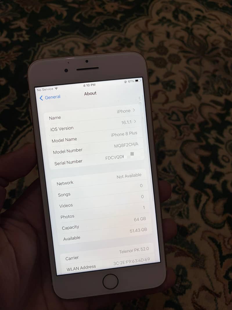 Iphone 8 plus 6