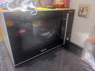 dawlance dw-131hp with upper grill for baking