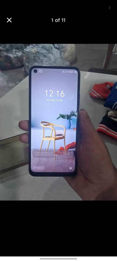 infinix note 8i 6gb 128gb all ok bs fingar kharab hai only set hai