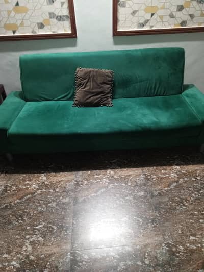 a brand new sofa bed used only for 1 month at a reasonable price