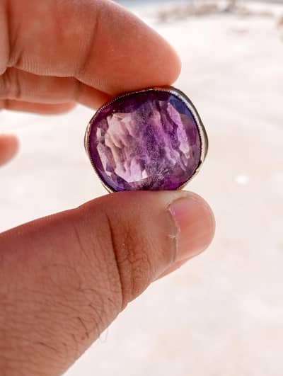 Amethyst Stone  Ring