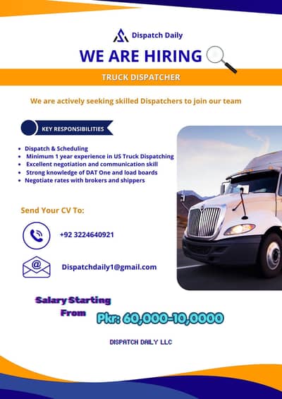Truck Dispatcher Needed