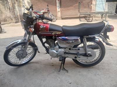cg 125 self start