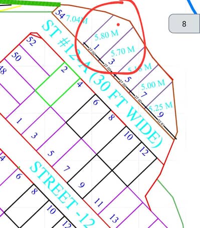 5.80 Marla, Block-I, New City Phase-2