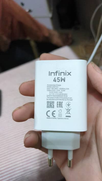 Infinix adapter original hai