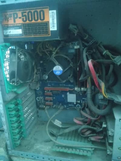 dell tower and screen