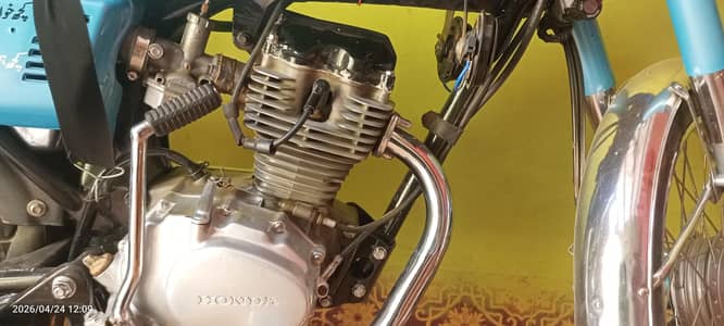 Honda cg 125 ha old cb locj