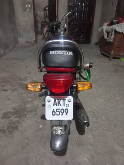 Honda CD 70 Model 2022 Faisalabad Number