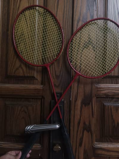 Badminton Rackets Set – Premium Thick Strings