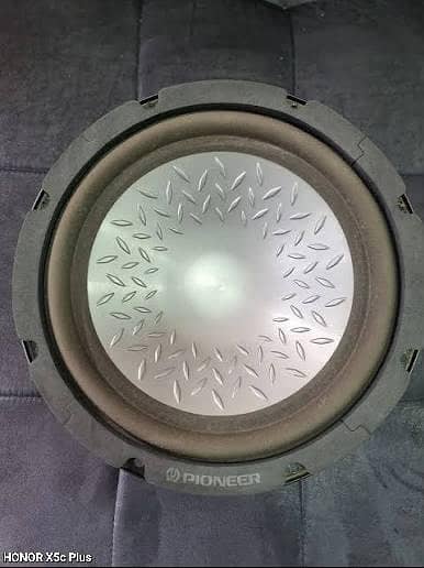 Pioneer Woofer Supported Amplifier Speaker Sound System Boofer