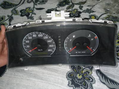 Corolla x speed meter