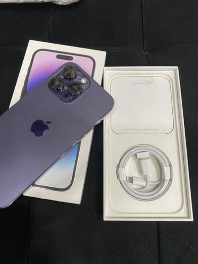iPhone 14 Pro Max Jv 128gb battery health 83%