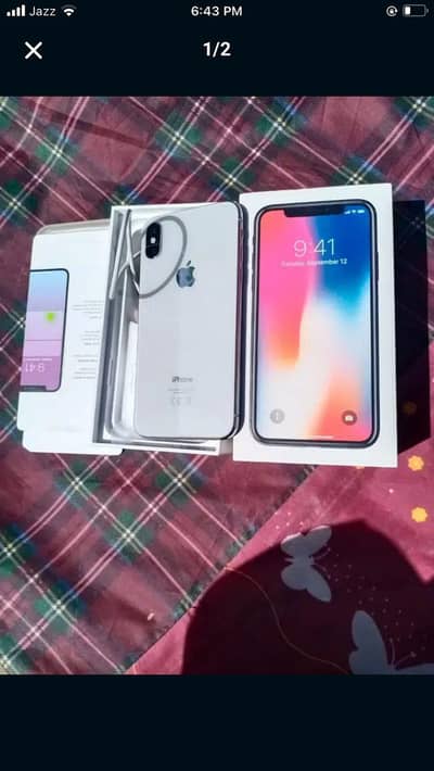 Apple iPhone X 64gb Memory. 0324=031=9647