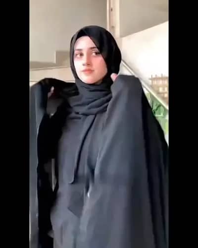 Women’s Iraqi Style Open Front Chadar Abaya – Nida Fabric, Lightweight