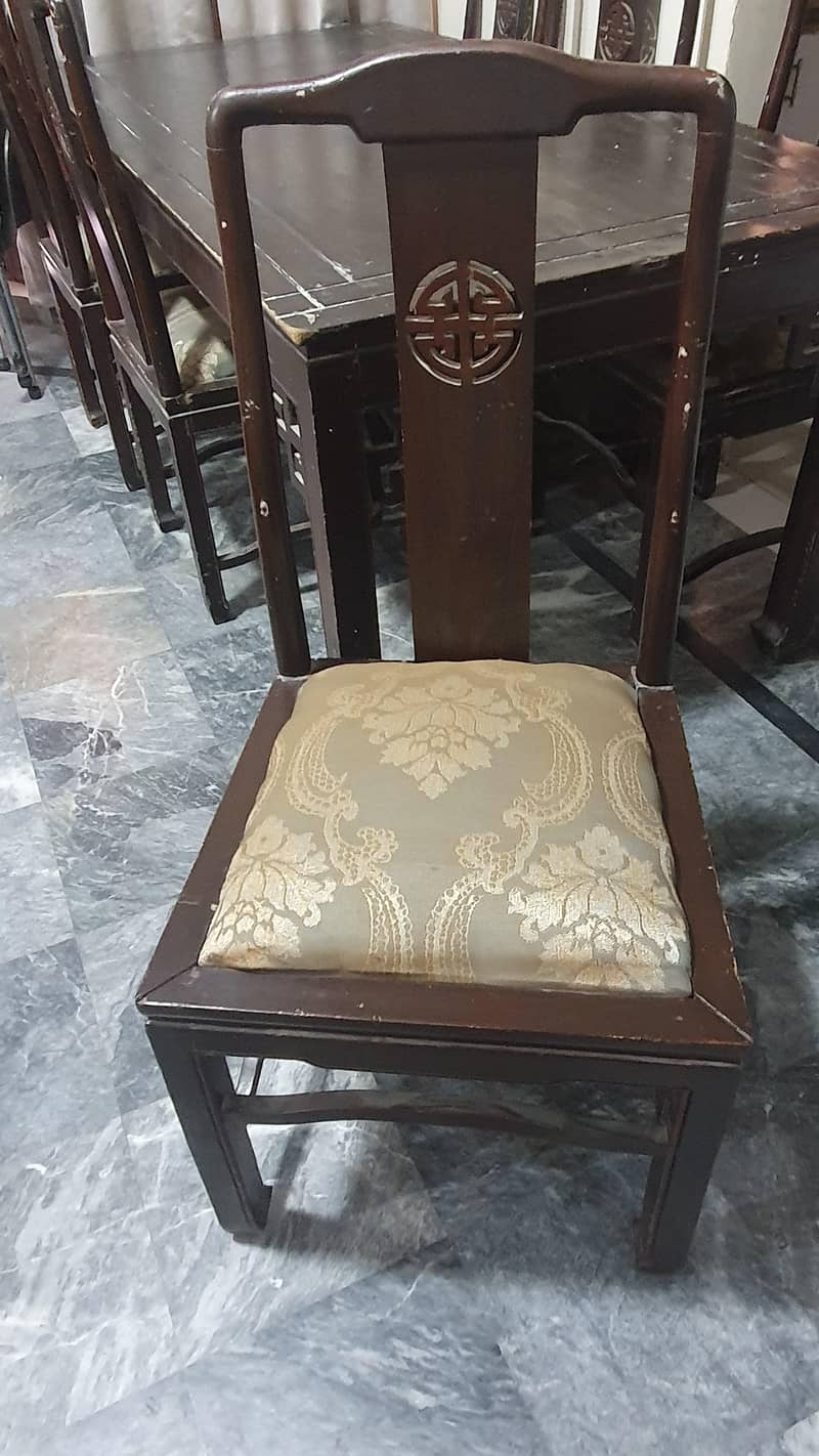 wooden dining table 2