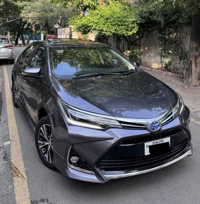 Toyota Altis Grande 2022 Black interior