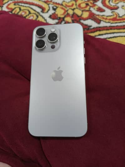 Dual Physical Factory Unlocked 15 Pro Max with box 89 Natural Titanium