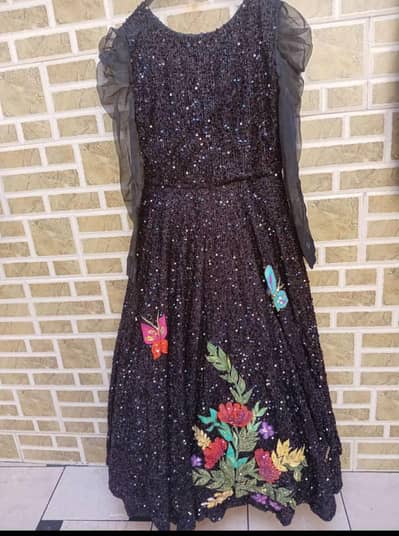 coustmized black frock