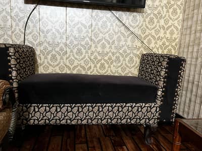 Velvet Bench Sofaa