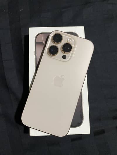 iPhone 16 pro jv 256 gb (with box)