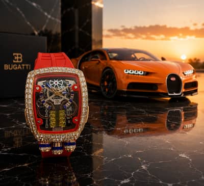 Bugatti Luxury Watch by Jacob & Co. ⌚|Bugatti Inspired Jacob & Co.