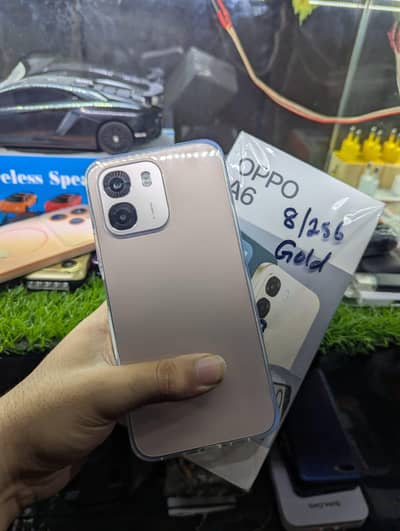 Oppo A6 8+8=16/256 just box open full warranty
