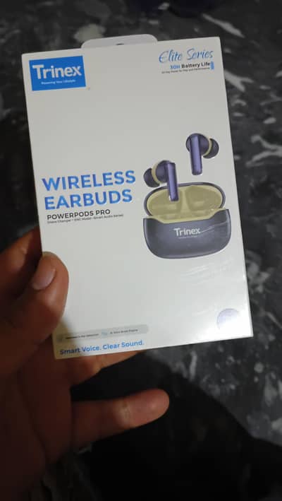 Trinex Elite series wireless earbuds
