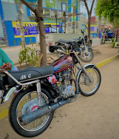 Honda 125cc A one totally jaenwan ha God loc Beautiful