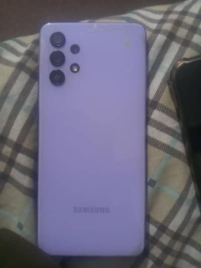 Samsung Galaxy a32 with box 10/10 condition