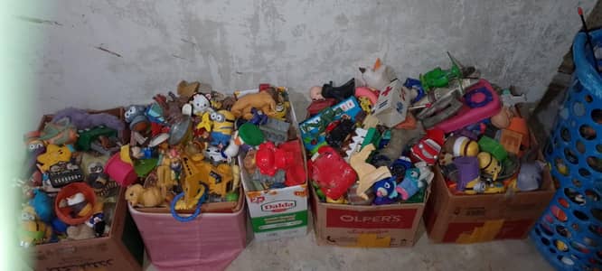 mixed toys