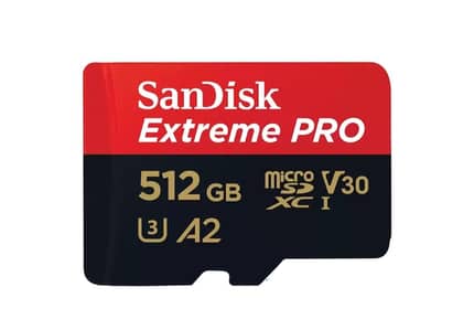 Sandisk Extreme  Pro memory card 512 GB