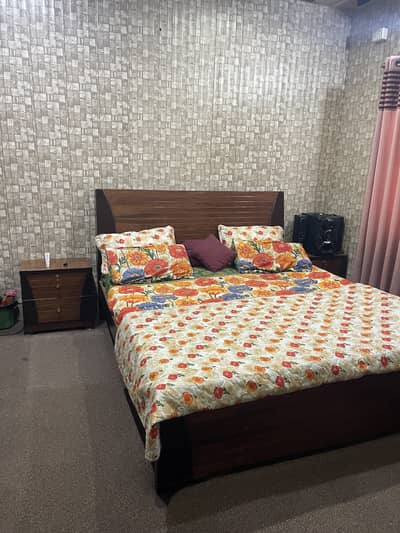 Bed with Dressing table