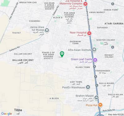 A Perfect Residential Plot Awaits You In Golf View Lane Lahore