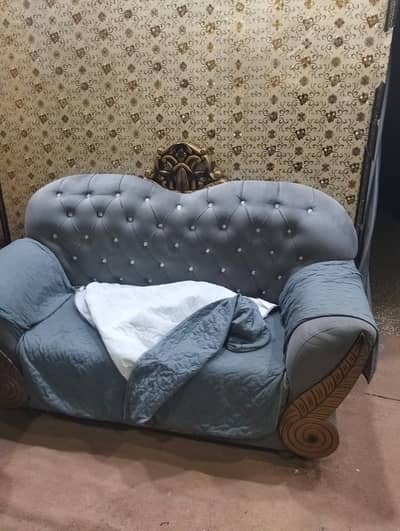 A comfortable sofas grey color best quality