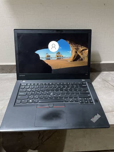 LENOVO THINKPAD T470 WITH EXTERNAL KEYBOARD