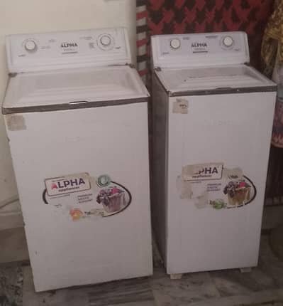 washer and dryer