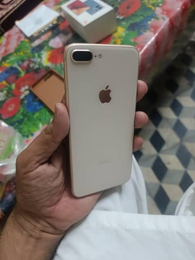 I phone 8 plus 256 gb with box and charger