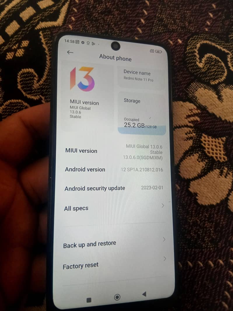 Redmi note 11 pro 8/128 2