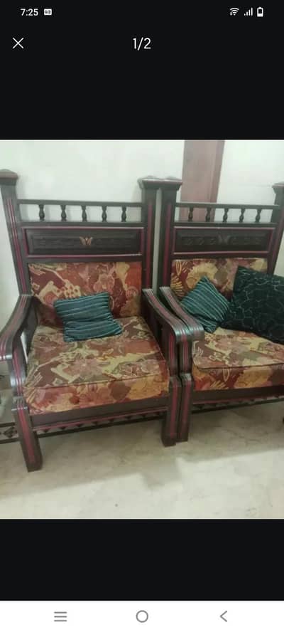 5 seater sofa pure wood